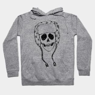 snow skull Hoodie